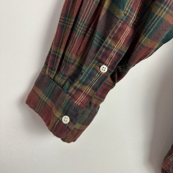 Polo Ralph Lauren Shirt Mens 4XLT Tall Multicolor Plaid Long Sleeve Button Down - Picture 5 of 9